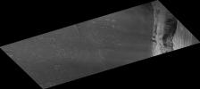 PIA01926: Head of Chasma Boreale Near Mars' North Pole