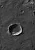 PIA01931: Crater in Terra Sirenum with Gullied Walls