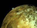 PIA01971: Volcanic Explosion on Io