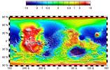 PIA02035: Map of Mars' Topography