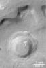 PIA02074: Fretted Terrain Crater