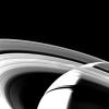 PIA02271: Crescent of Saturn
