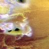 PIA02534: Terrain near Io's South Pole, in Color
