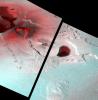 PIA02552: Stereo Image of Tvashtar Catena, Io