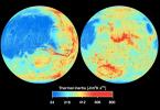 PIA02818: Mars Thermal Inertia