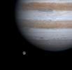 PIA02862: Ganymede and Jupiter