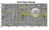 PIA03117: Eros Map and Place Names