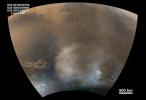 PIA03222: Mid-Winter Dust Storms Near Hellas Planitia