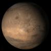 PIA03276: Mars at Ls 357°: Tharsis