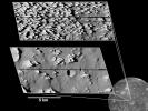 PIA03455: Callisto Close-up with Jagged Hills