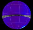 PIA03570: Radar Swath of Oct. 28, 2005, Titan Flyby