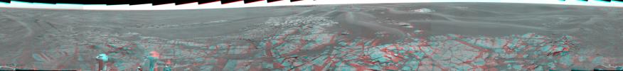 PIA03695: Erebus Panorama in Stereo