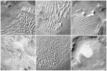 PIA03740: Martian Dunes in Infrared