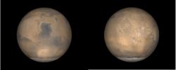 PIA03755: Global Views of Mars in late Northern Summer