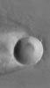 PIA04110: Crater in Daedalia
