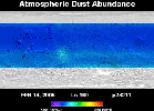 PIA04297: Three Years of Monitoring Mars' Atmospheric Dust (Animation)