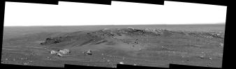 PIA04299: Sand-Strewn Summit of "Husband Hill" on Mars