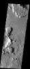 PIA04555: Eroded Crater Ejecta