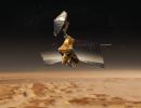 PIA04916: Mars Reconnaissance Orbiter over Nilosyrtis (Artist's Concept)