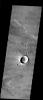 PIA04945: Asymmetric Crater