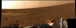 PIA05015: Martian Surface at an Angle