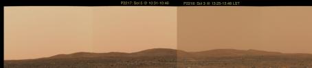 PIA05037: Hazy Martian Skies