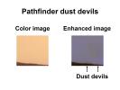 PIA05039: Pathfinder Spies Dust Devils