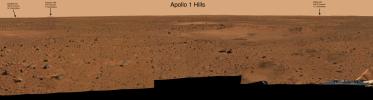 PIA05155: NASA Dedicates Martian Landmarks To Apollo 1 Crew