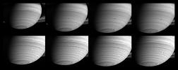 PIA05386: Merging Saturnian Storms