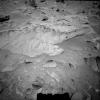 PIA05599: "Mazatzal" Rock on Crater Rim
