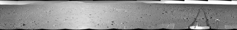 PIA06052: Spirit Tracks on Mars, Sol 151