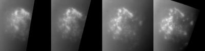 PIA06110: Titan's South Polar Clouds