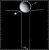 PIA06431: Enceladus Atmosphere -- Star Struck