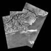 PIA07236: Mosaic of River Channel and Ridge Area on Titan