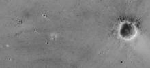 PIA07295: Opportunity Tracks Seen from Orbit