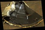 PIA07404: Studying the Heat Shield's Seal