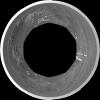 PIA07413: 'Naturaliste' Crater, Opportunity SOl 387 (polar)