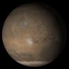 PIA07423: Mars at Ls 176°: Tharsis