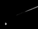 PIA07681: Prometheus with Distant Dione