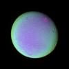 PIA07688: Detail on Dione (False color)
