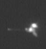 PIA07942: Mars Odyssey Seen by Mars Global Surveyor