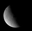 PIA08286: Half-lit Enceladus