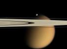 PIA08391: Titan Beyond the Rings
