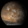 PIA08636: Mars at Ls 93°: Tharsis