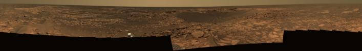 PIA08753: Of Craters and Erosion: Opportunity Examines "Beagle"