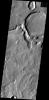 PIA09040: Channel & Crater