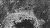 PIA09175: A New Crater on Titan?