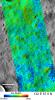 PIA09335: Depth-to-Ice Map of an Arctic Site on Mars