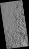 PIA09611: Scalloped Topography in Peneus Patera Crater