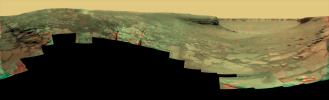 PIA10228: 'Lyell' Panorama inside Victoria Crater (Stereo)